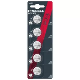   DURACELL Battery (CR2032) Button Lithium (5 batteries/ blister) 3V, 220mAh