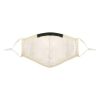 PureMe Reusable / Adjustable Mask Linen 2 pcs N95 filters inside the package Cream