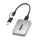 Logilink USB 3.2 Gen2 dokkolóállomás, 10 Gbit/s, 1 port, M.2 NVMe (PCIe), alumínium