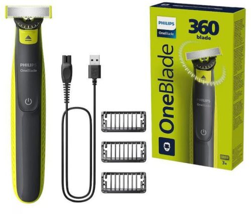 Philips OneBlade QP2724/23 Borotva - Fekete/Zöld