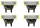 Philips OneBlade 360 QP440/50 csere penge (4db-os kiszerelés)