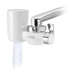   LAICA Genova HYDROSMART rendszerű csapra szerelhető mikroplasztik+metal-stop vízszűrő 1200L