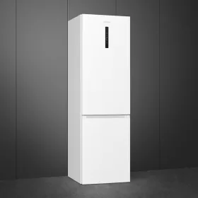   SMEG RC20WDNE borhűtő 38 palackos kapacitással, kétzónás hőmérséklet-szabályozással Connect és Dolce Stil Novo design , Fekete / Réz szegéllyel