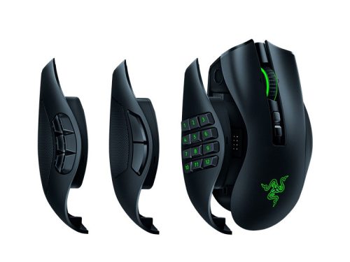 RAZER Naga Pro egér Jobbkezes Vezeték nélküli RF Optikai 20000 DPI 