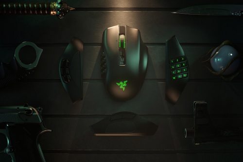 RAZER Naga Pro egér Jobbkezes Vezeték nélküli RF Optikai 20000 DPI 