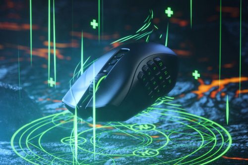 RAZER Naga Pro egér Jobbkezes Vezeték nélküli RF Optikai 20000 DPI 
