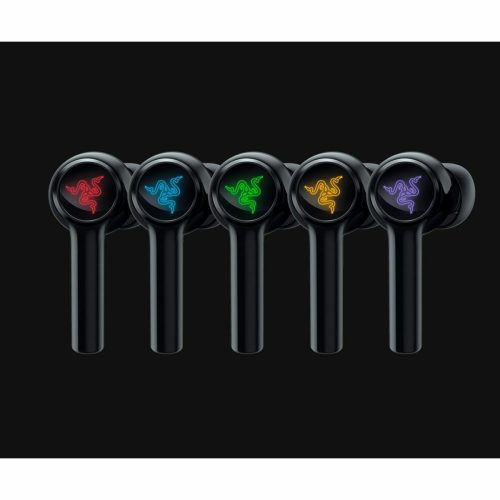 Razer Hammerhead Bluetooth fülhallgató, TWS, BT 5.2, ANC, RGB, fekete EU (RZ12-03820100-R3G1) Szín fekete