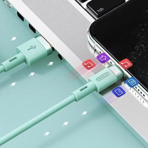 Joyroom Lightning - USB Cable 2.4A, 1.2m Black (S-1224N2)