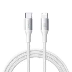   Joyroom Type-C - Lightning Cable Flash Series Cable A28, 30W, 480mb/s, 2m, White (S-A28_CLW2)