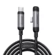 Joyroom Type-C - Lightning EnjoyX Series 90 Degree Cable A56, 60W, 480mb/s, 1.2m, Black (S-A56)