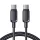 Joyroom Type-C - Type-C Cable Multi-Color Series Cable A14, 60W, 480mb/s, 1.2m, Black (S-CC100A141B)