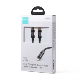 Joyroom S-CL020A12 USB-C - Lightning kábel 20W, 1.2m fekete
