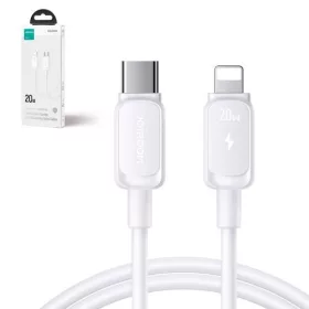   Joyroom Type-C - Lightning Cable Multi-Color Series Cable A14, 30W, 480mb/s, 1.2m, White (S-CL020A14)