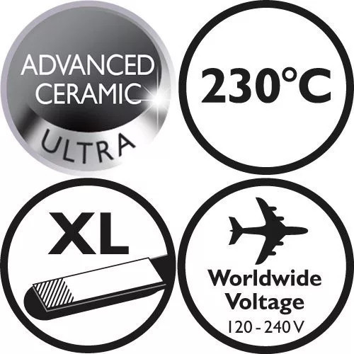 Remington S5505 Ceramic Ultra keskeny lapos hajsimító