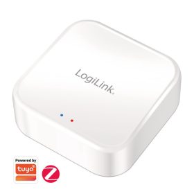   Logilink Wi-Fi Smart Zigbee Gateway minden okos Zigbee termékhez, Tuya kompatibilis, fehér