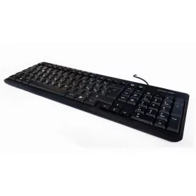   SilverLine KB-MM818 multimédiás billentyűzet fekete (SIKBMM818)