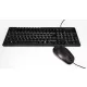 Silverline MMS-8188 billentyűzet + egér USB fekete