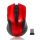 Silverline RF107 vezeték nélküli optikai egér piros