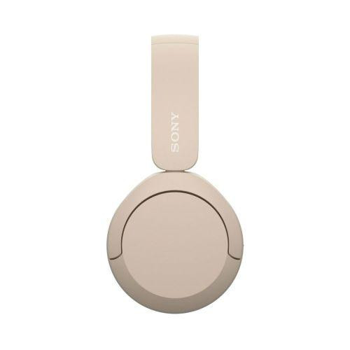 Sony WHCH520L vezeték nélküli fejhallgató, Bluetooth, 40 óra, BÉZS