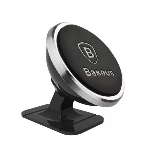 Baseus mágneses autós telefon tartó ezüst (SUCX140012)