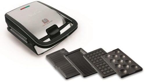 Tefal Sw854D16 Snack Collection 4in1 szendvics-, és gofrisütő (SW854D16)