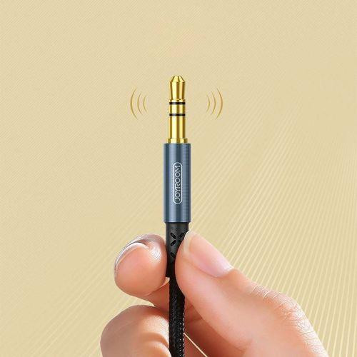 Joyroom Audio Cable Stereo, 3.5 mm Mini Jack, 2m, Black (SY-10A1)