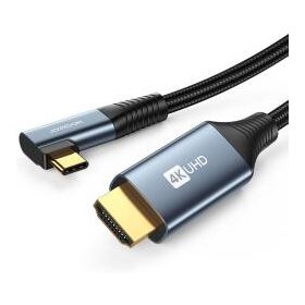 JOYROOM SY-20C1 HDMI / USB Type-C 2M 4K HDMI Kábel - Grafit