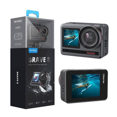 Akaso Brave 8 | Sports Camera | 4K, WiFi, 1550mAh