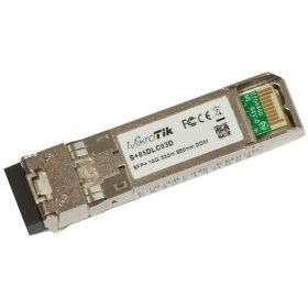   MikroTik S+85DLC03D | SFP+ Module | 10Gb/s, 850nm, LC/UPC, 300m, Multimode