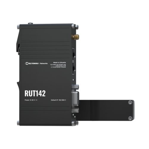 Teltonika RUT142 | Industrial router | WiFi 4, RS232, 2x RJ45 100Mb/s, IP30