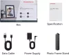 Thomson 1001W digitális képkeret 10" 1280x800, WiFi képátvitel mobilappról, érintő kijelző, fekete