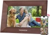 Thomson 7001P digitális képkeret 7" 1024x600, WiFi képátvitel mobilappról, érintő kijelző, barna