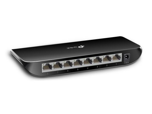 TP-Link Switch TL-SG1008D, 8 port, 10/100/1000 Mbps 
