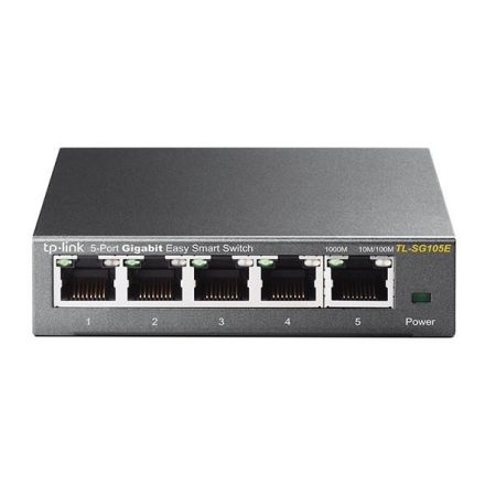 TP-Link TL-SG105E Vezérelt L2 Gigabit Ethernet (10/100/1000) 
