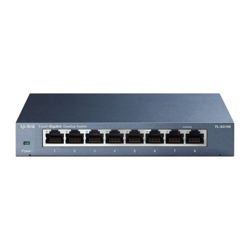 TP-Link TL-SG108 10/100/1000Mbps 8 portos mini switch