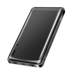   Loiglink Power bank 10.000 mAh, 2x USB-A, USB-C, micro-USB, fekete (TM045)