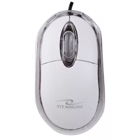 TITANUM RAPTOR 3D USB vezetékes optikai egér (fehér)