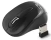 TITANUM TORPEDO 3D mini USB vezeték nélküli optikai egér 2.4GHz, fekete