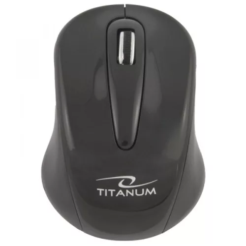 TITANUM TORPEDO 3D mini USB vezeték nélküli optikai egér 2.4GHz, fekete