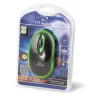 TITANUM VULTURE 3D vezeték nélküli optikai egér (fekete-zöld)