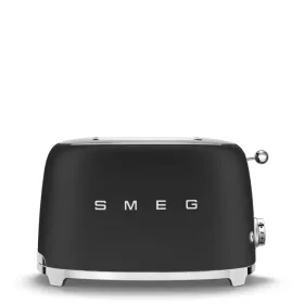   Smeg kenyérpirító 2 szeletes, 50-es évek design (matt fekete) TSF01BLMEU