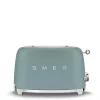 Smeg kenyérpirító 2 szeletes, 50-es évek design (zöld) TSF01EGMEU