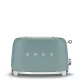 Smeg kenyérpirító 2 szeletes, 50-es évek design (zöld) TSF01EGMEU