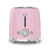 Smeg kenyérpirító 2 szeletes, 50-es évek design (rózsaszín) TSF01PKEU