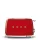 Smeg kenyérpirító 2 szeletes, 50-es évek design (piros) TSF01RDEU