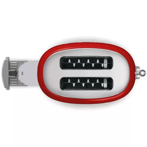 Smeg kenyérpirító 2 szeletes, 50-es évek design (piros) TSF01RDEU