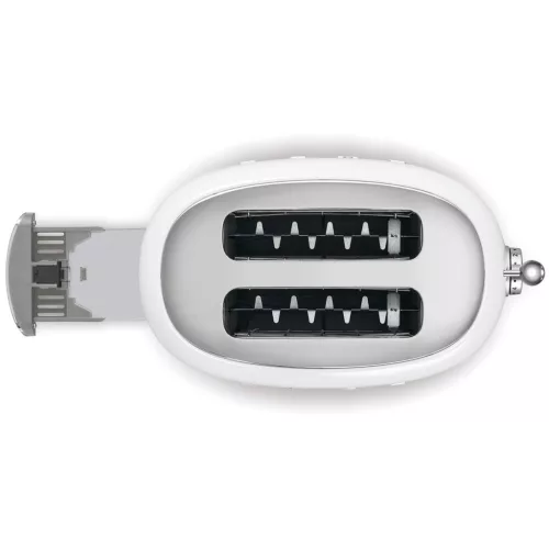 Smeg kenyérpirító 2 szeletes, 50-es évek design (fehér) TSF01WHEU
