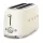 Smeg kenyérpirító 2 szeletes, 50-es évek design (Krém) TSF02CREU