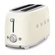 Smeg kenyérpirító 2 szeletes, 50-es évek design (Krém) TSF02CREU