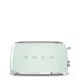 Smeg kenyérpirító 4 szeletes, 50-es évek design (pasztell zöld) TSF02PGEU